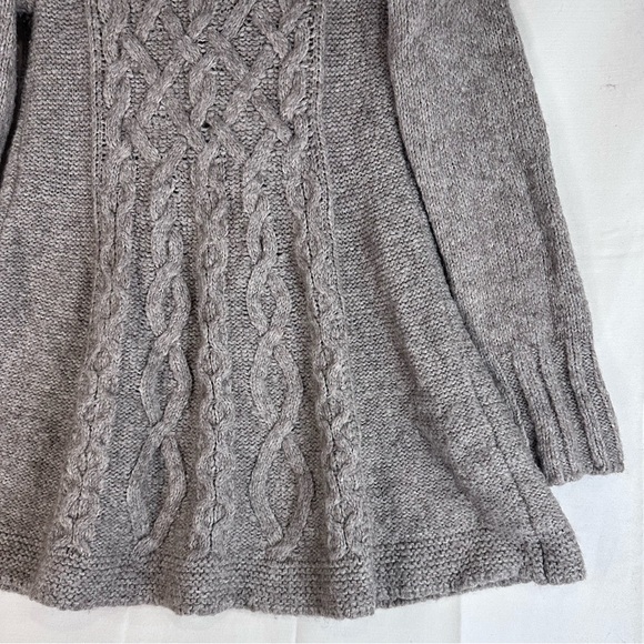 Free People Gray Cable Knit Cardigan - Picture 14 of 16